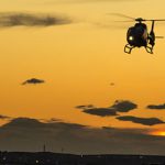 Veja as imagens de um helicóptero durante a caçada noturna a um líder do tráfico